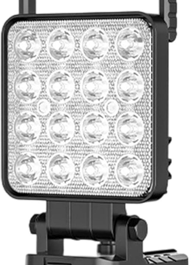 مصباح عمل LED ببطارية 20 فولت مع شحن USB لـ DCB206 للتخييم والإصلاح الطارئ باللون الأسود - Image 1